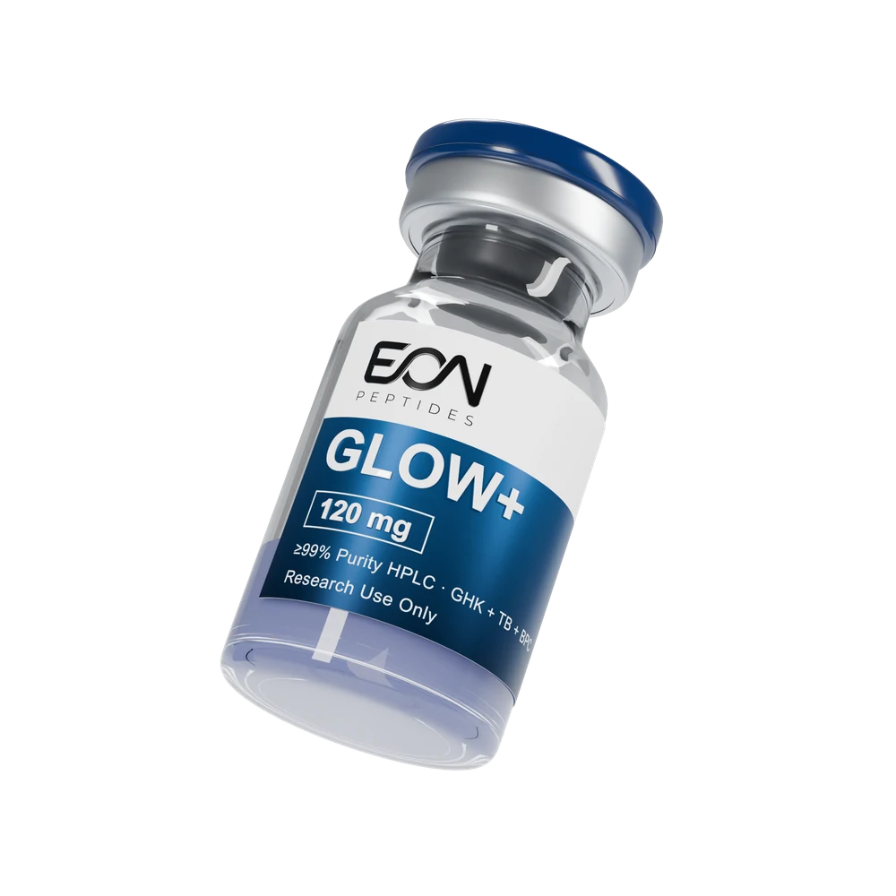 EON GLOW+ 120 mg research vial