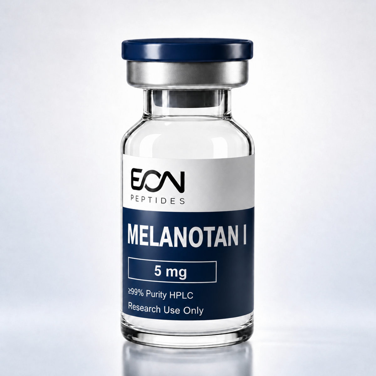 Melanotan I vial from the Eon Peptides research catalog