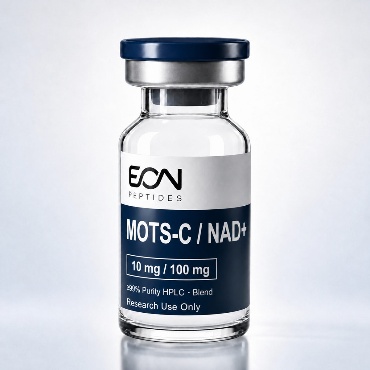 MOTS-c / NAD+ vial from the Eon Peptides research catalog