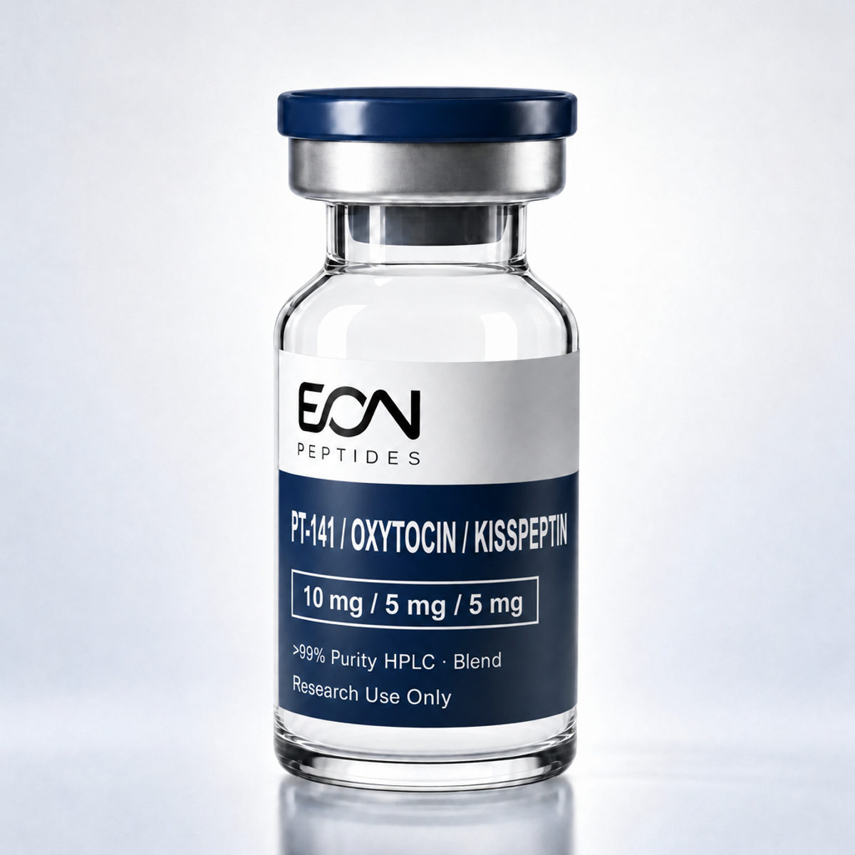 PT-141 / Oxytocin / Kisspeptin vial from the Eon Peptides research catalog