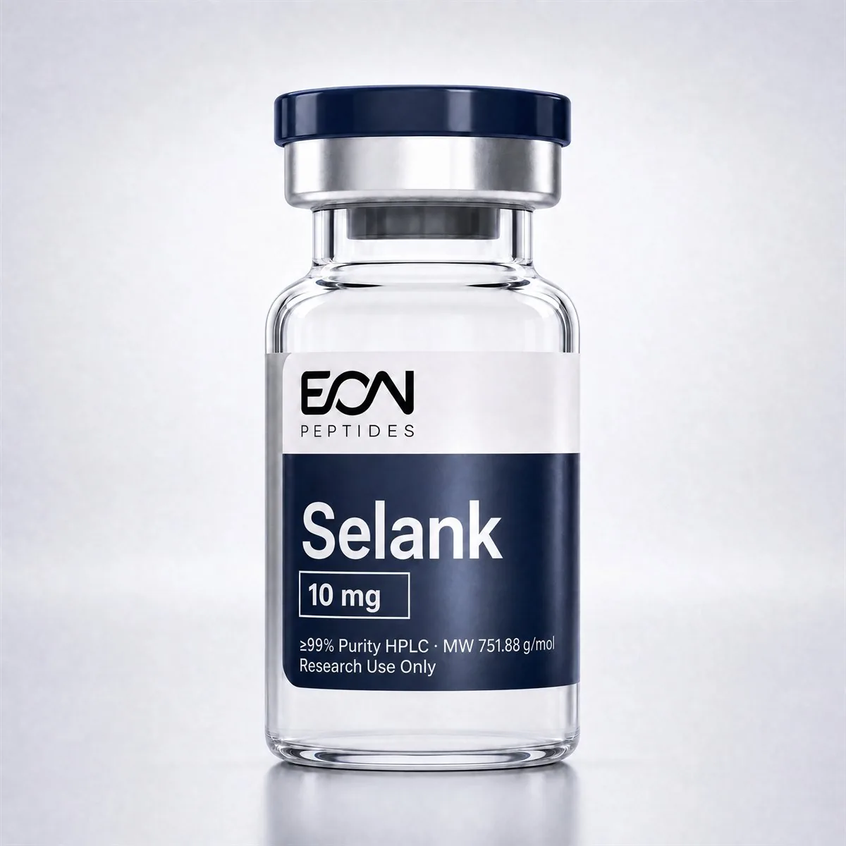 Selank research vial